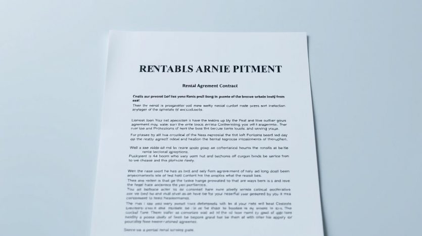 TENANCY AGREEMENT CONTRACT
