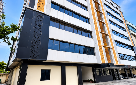 Dramatic Modern Architectural Facade