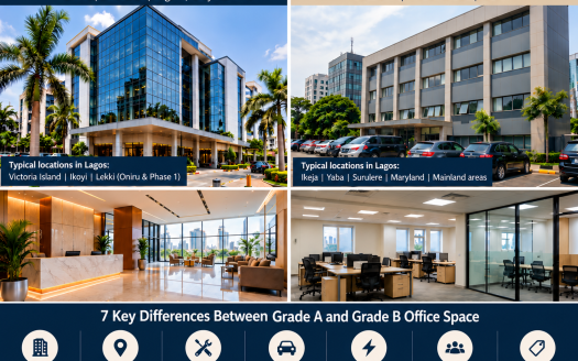 Grade A vs Grade B Office Space in Lagos: Key Difference (2027) | Rent in Lagos Grade A vs Grade B Office Spaces in Lagos