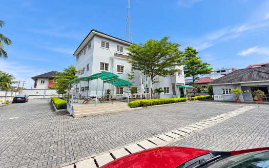 Modern Office Compound Courtyard